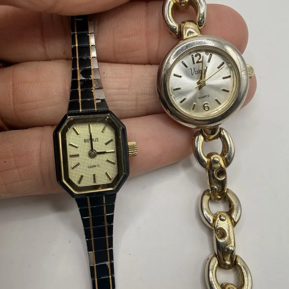 Mixed Lot Of 20 Vintage To Now Estate Watches Timex Seiko Ironman Womens Mens